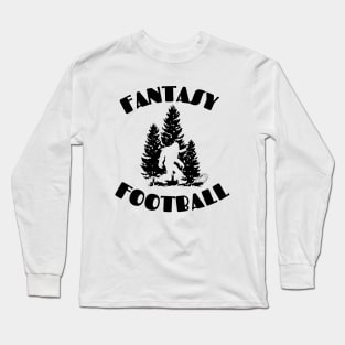 Fantasy Football bigfoot Long Sleeve T-Shirt